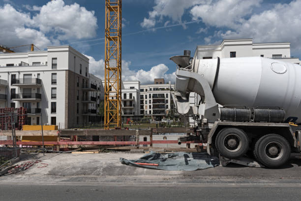 istock Construction site in a new district Europaviertel Frankfurt am Main, Germany 902267380