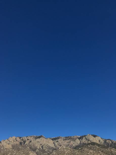 istock Big sky and mountain ridge 902269060
