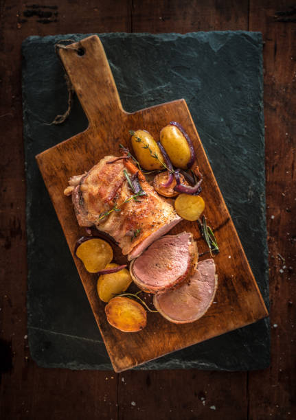 istock Pork tenderloin roast 902273104