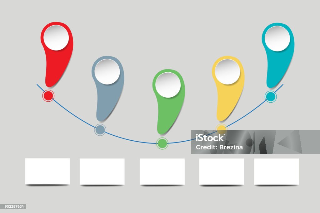 Infographics One Color Color Infographic Template Vector Stock Illustration - Download Image ...