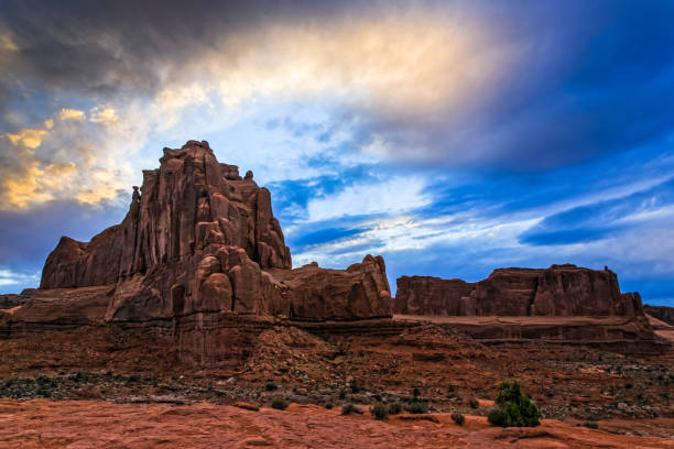 istock Sunrise in Arches National Park, near Moab,Utah. 902300414