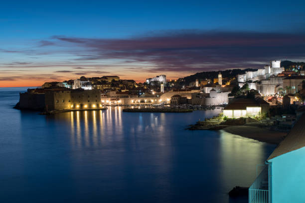 istock Dubrovnik, Croatia in the twilight 902307386