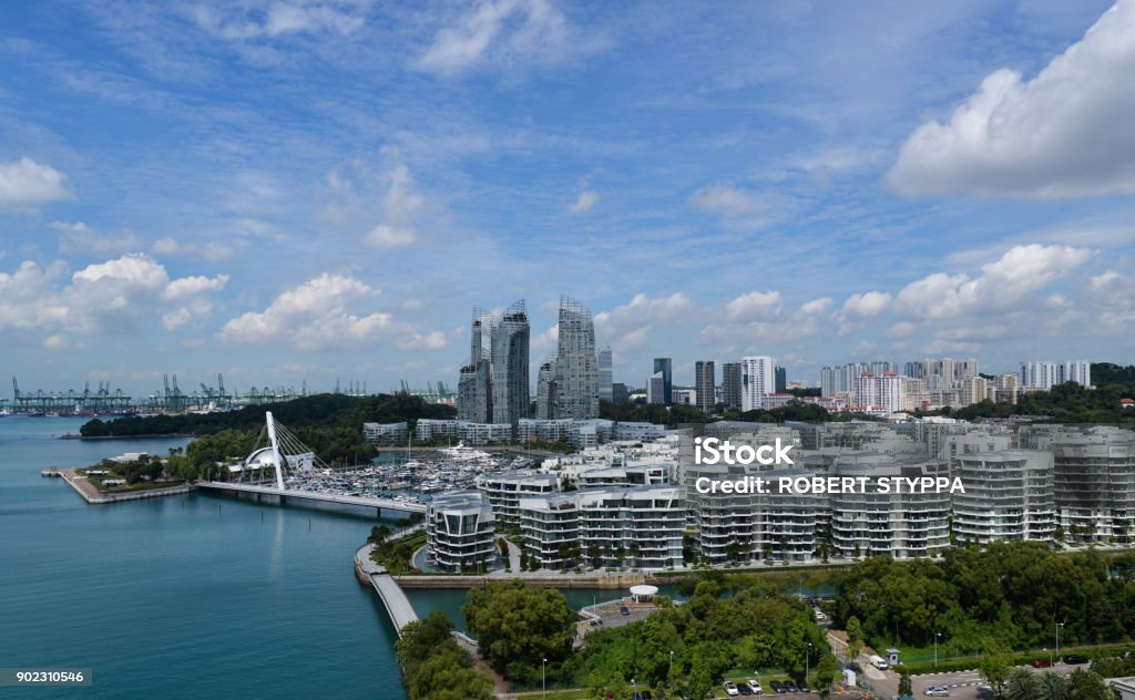 Singapur-Sentosa - Lizenzfrei Büro Stock-Foto