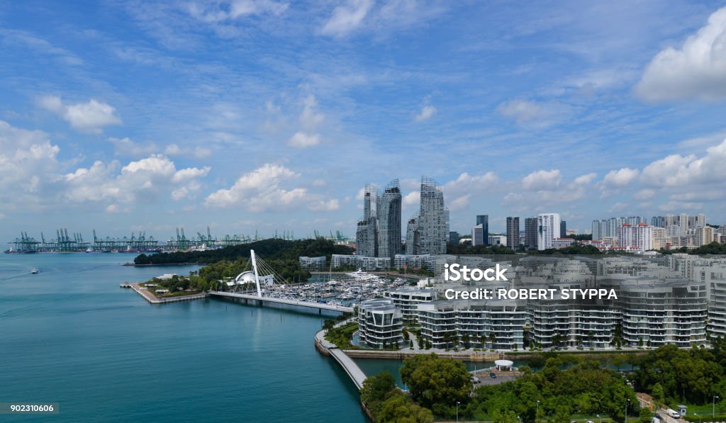 Singapur-Sentosa - Lizenzfrei Parkanlage Stock-Foto