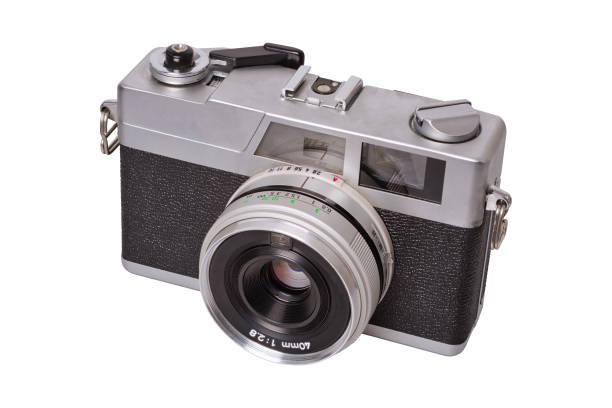 istock Classic film camera on a white background 902313456