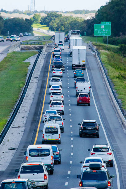 istock Traffic Jam on Highway on Florida Turnpike 902323518