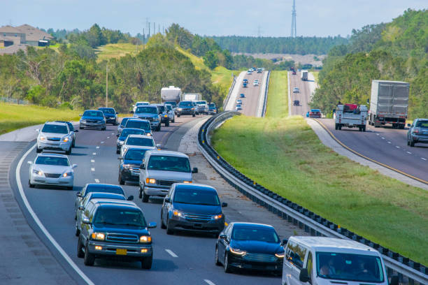 istock Traffic Jam on Highway on Florida Turnpike 902323542