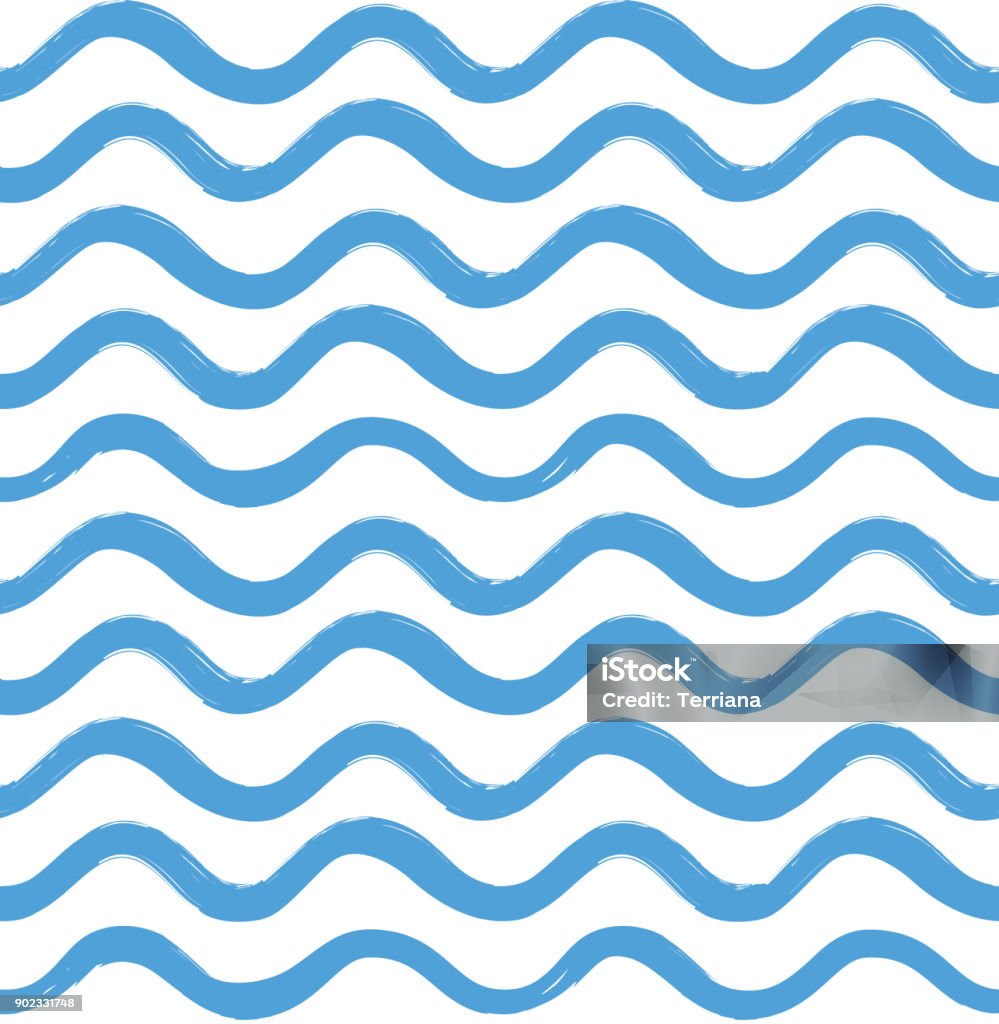 Mô Hình Liền Mạch Sóng Trừu Tượng Nền Hình Học Phong Cách Hình Nền ...