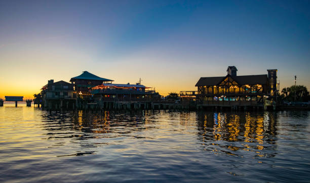 istock Sunset on the Gulf of Mexico at Cedar Key, Florida 902332664