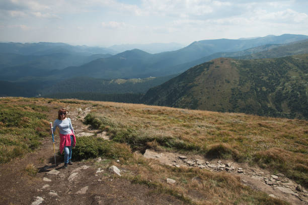 istock Journey. Climbing Mount Goverla 2061 meter 902335316