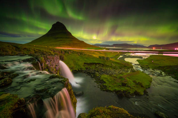 istock northern light over Kirkjufell mountain 902340714