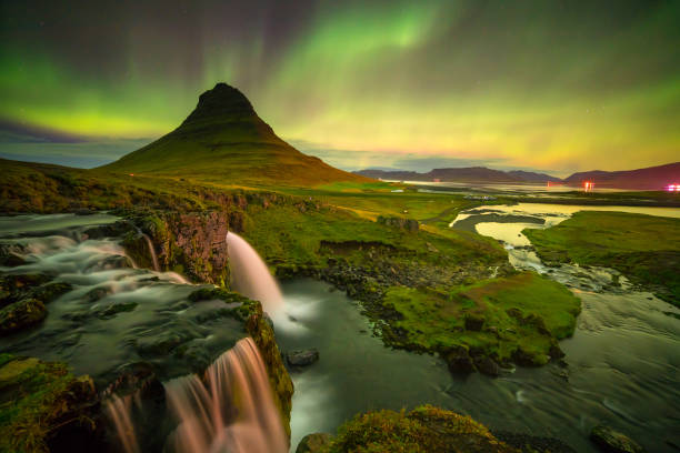 istock northern light over Kirkjufell mountain 902340726