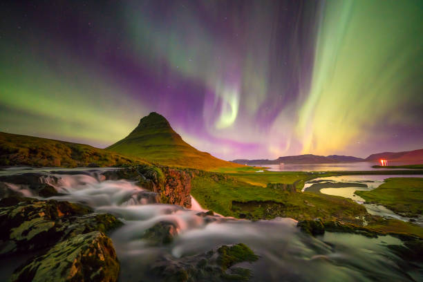 istock northern light over Kirkjufell mountain 902340728