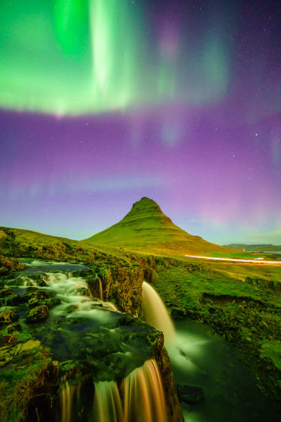 istock northern light over Kirkjufell mountain 902340738