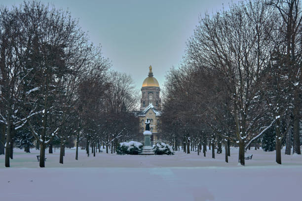 istock Notre Dame in Winter 902347402