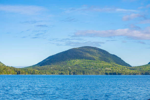 Middle mountain of Jordan Pond