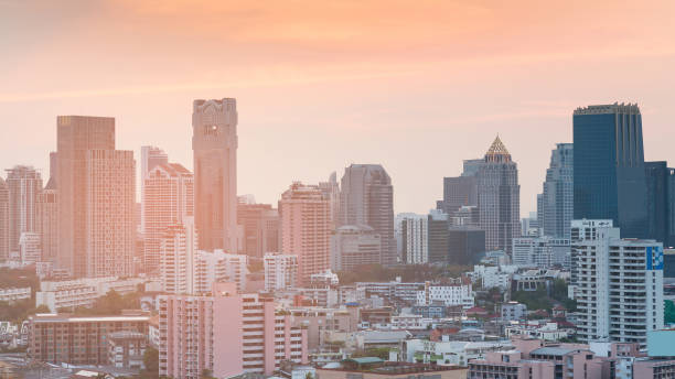 istock City office building business downtown sunlight tone 902359620