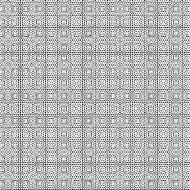 Vector illustration of Seamless Grids Pattern background