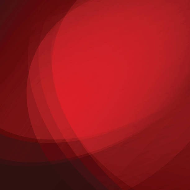 ilustrações de stock, clip art, desenhos animados e ícones de abstract wave red color  for business concept, vector illustration background - red backgrounds shadow pattern