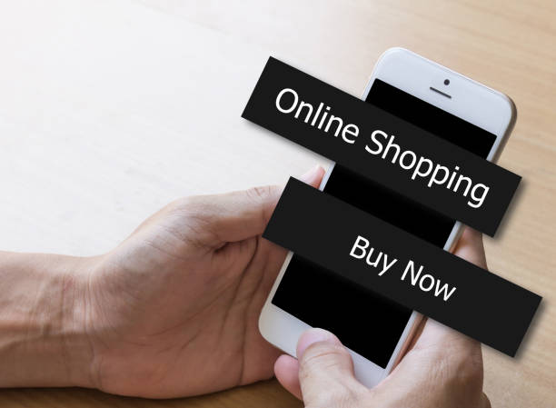 istock man hand is using smartphone with online shopping concept 902372276
