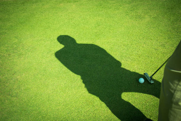 istock Golf club and ball in grass 902381528