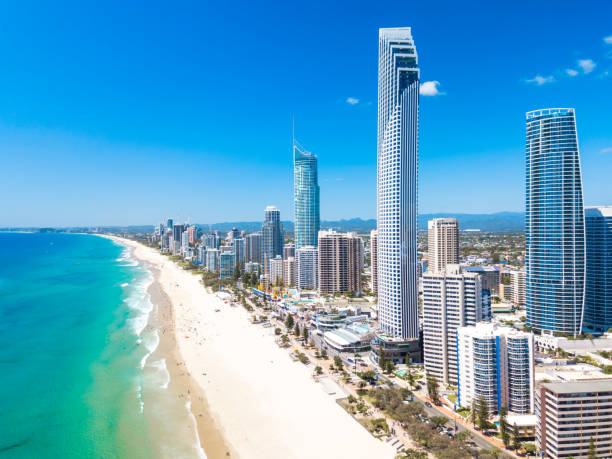 istock Surfers Paradise aerial image 902387338