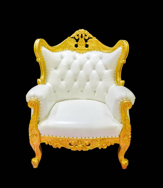 istock vintage luxury golden chair 902393812
