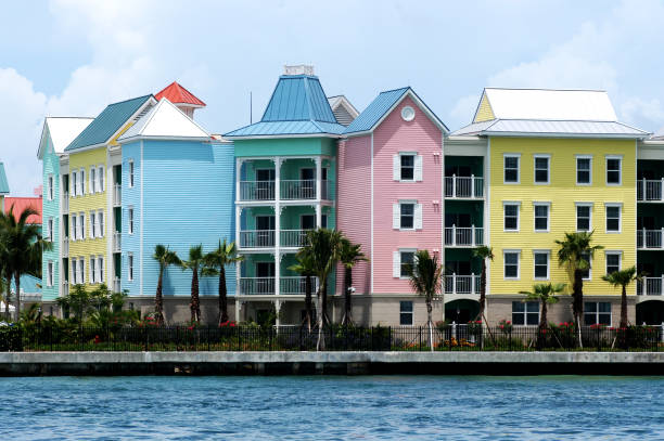 istock Colorful houses in row 902400788
