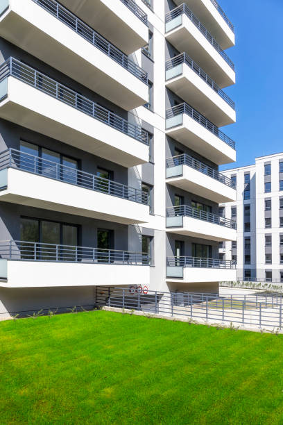 istock New modern complex of apartment buildings 902421332