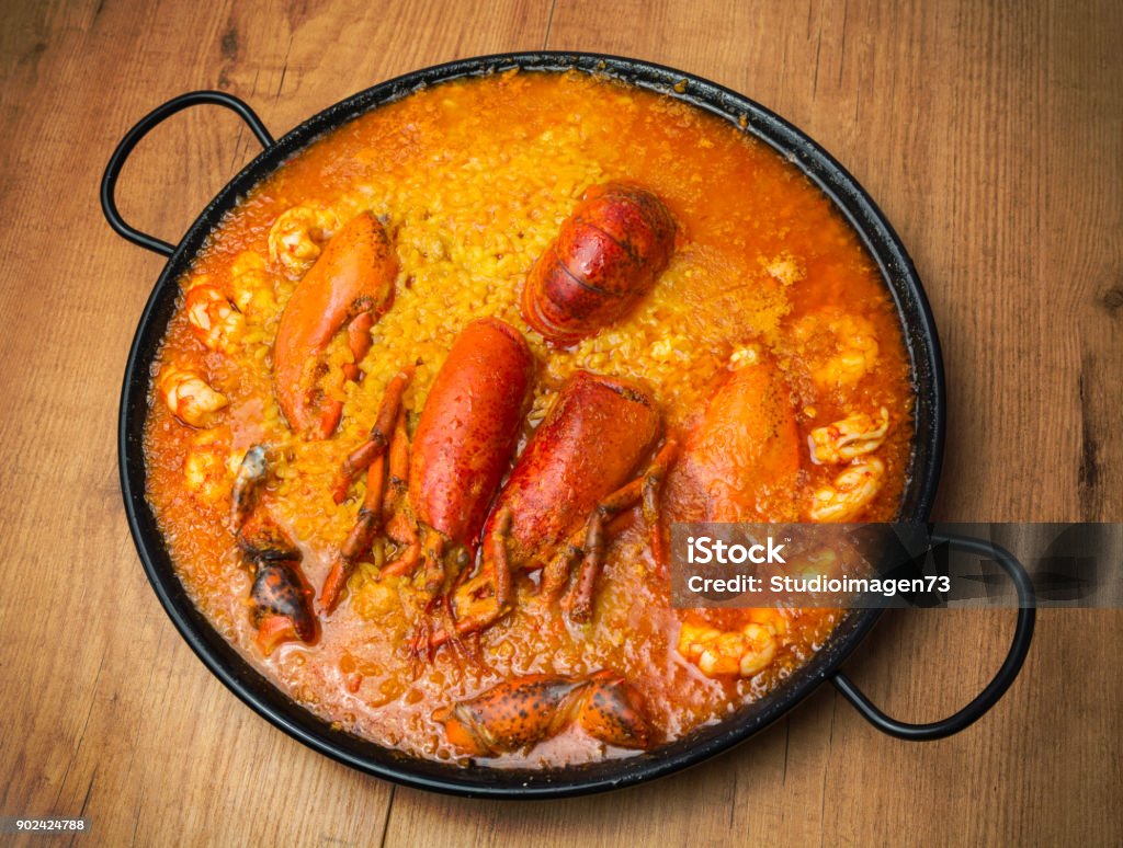 Lobster Stock Rice Rice With Lobster Stock Photo - Download Image Now - Comunidad Autonoma ...