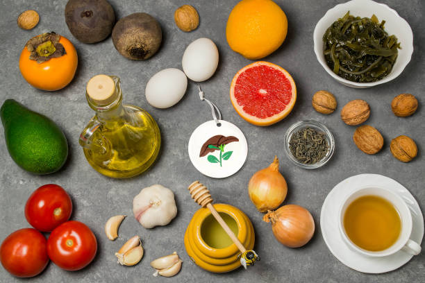 istock Food products useful for liver 902437212