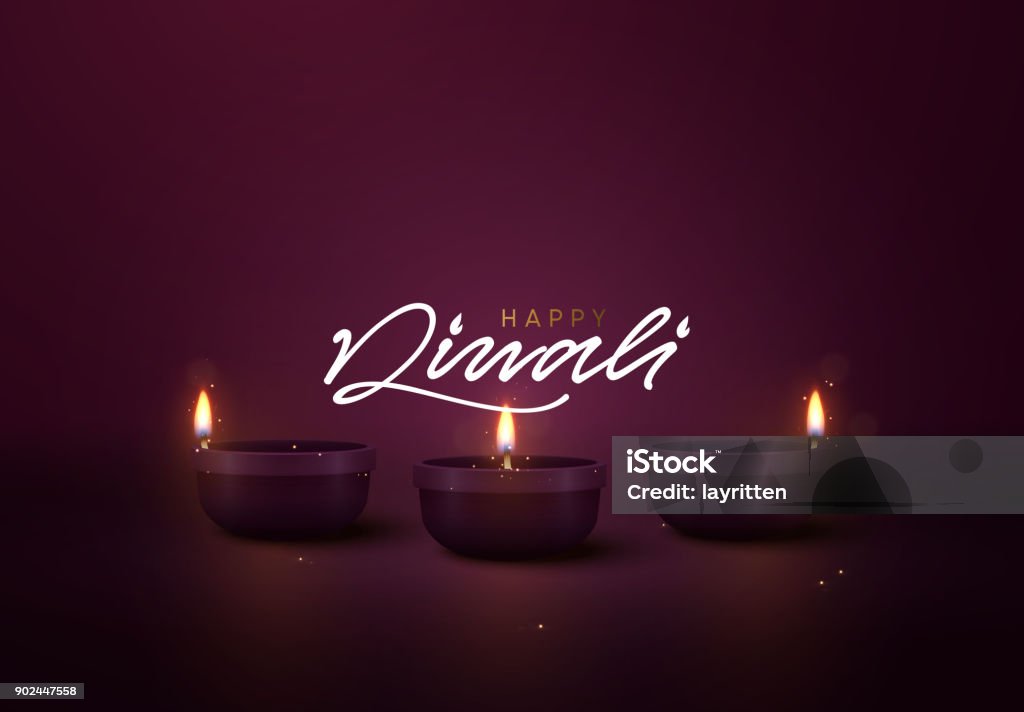 Celebrate Diwali festival of lights. Holiday background Hindu Diwali or Deepavali Celebrate Diwali festival of lights. Holiday background Hindu Diwali or Deepavali. Diwali stock vector