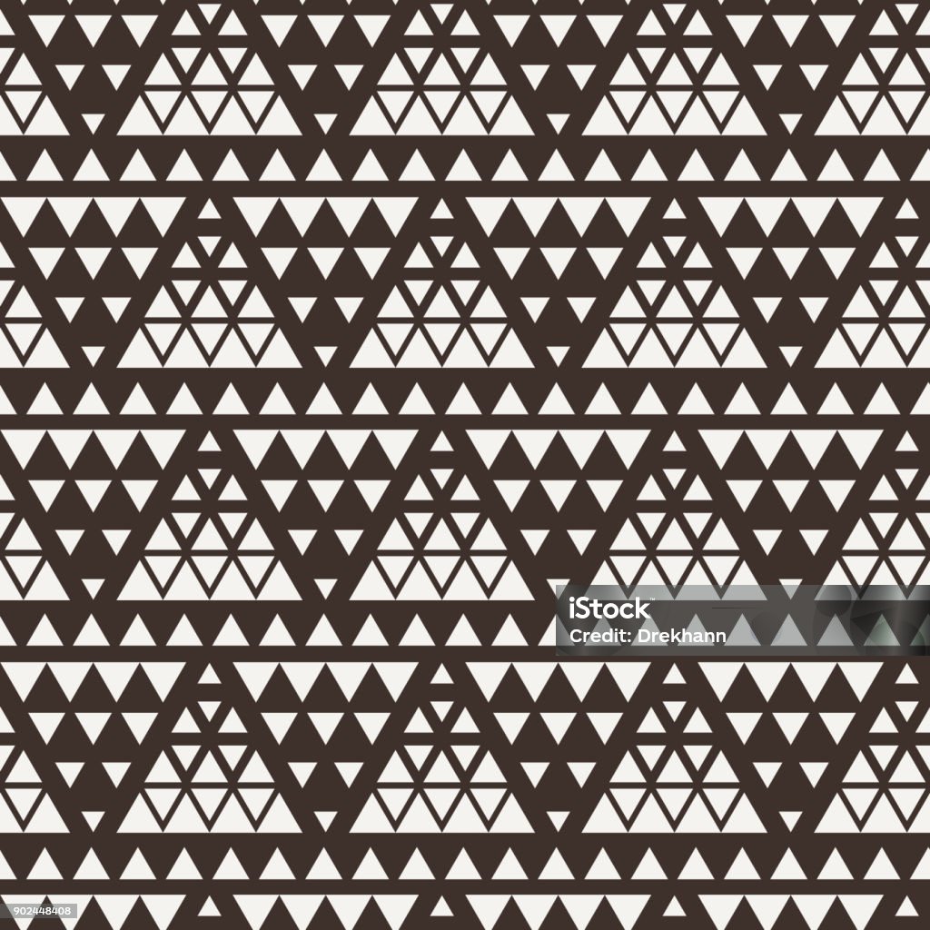 Seamless Triangle Halftone Gradient Pattern Stock Illustration ...