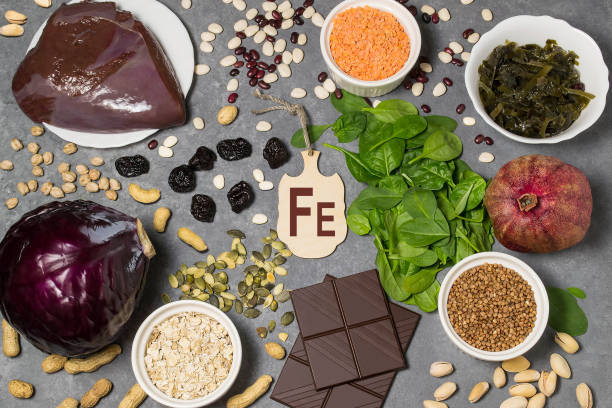 istock Food is source of ferrum 902453316