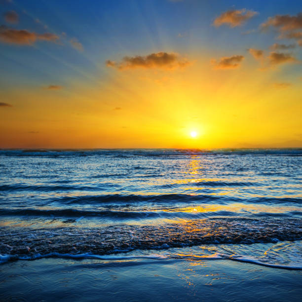 istock beautiful sea coast at the sunset 902480010