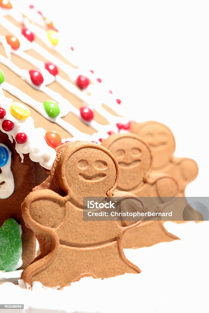 Casa de Gingerbread - Foto de stock de Alimentação Não-saudável royalty-free