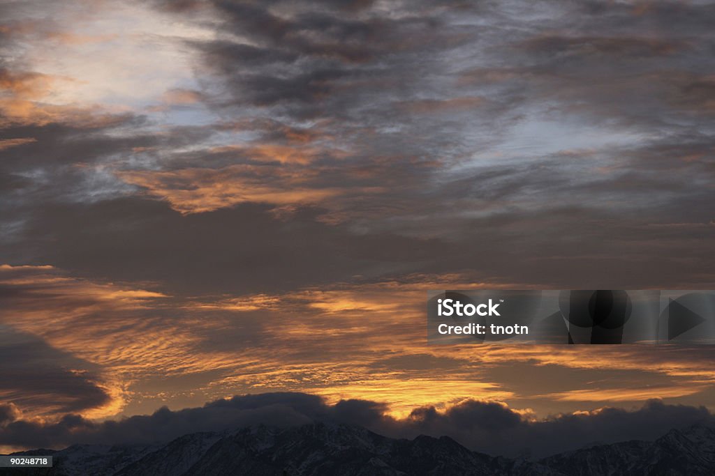 Salt Lake Sunrise  Olympic National Park Stock Photo