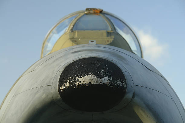 F-86 Sabre or Sabrejet  jet intake stock pictures, royalty-free photos & images
