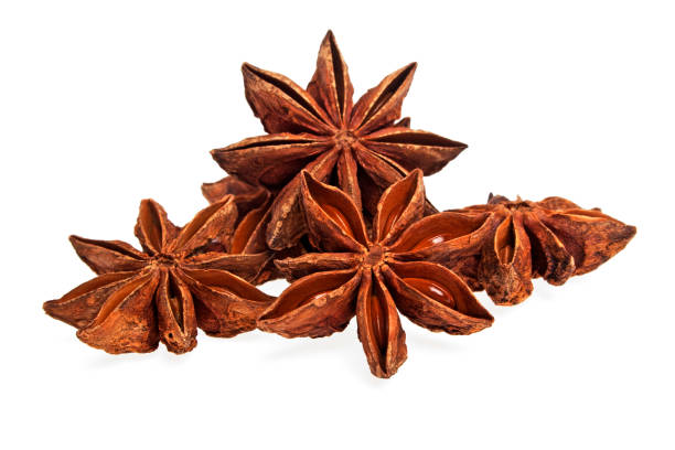 istock Anise stars isolated on a white background 902505036