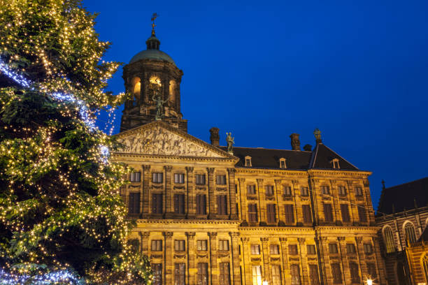 Royal Palace in Amsterdam, Netherlands