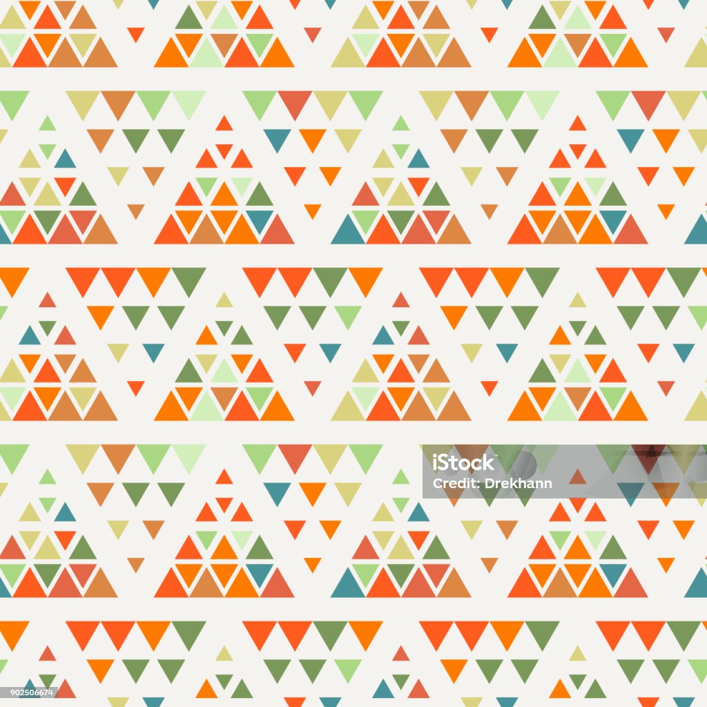 Seamless Triangle Halftone Gradient Pattern Stock Illustration ...