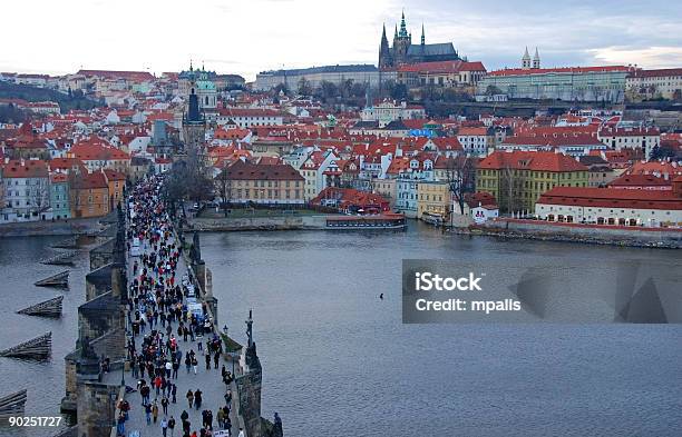 Foto de Praga Charles Bridge e mais fotos de stock de Andar - Andar, Antigo, Arquitetura