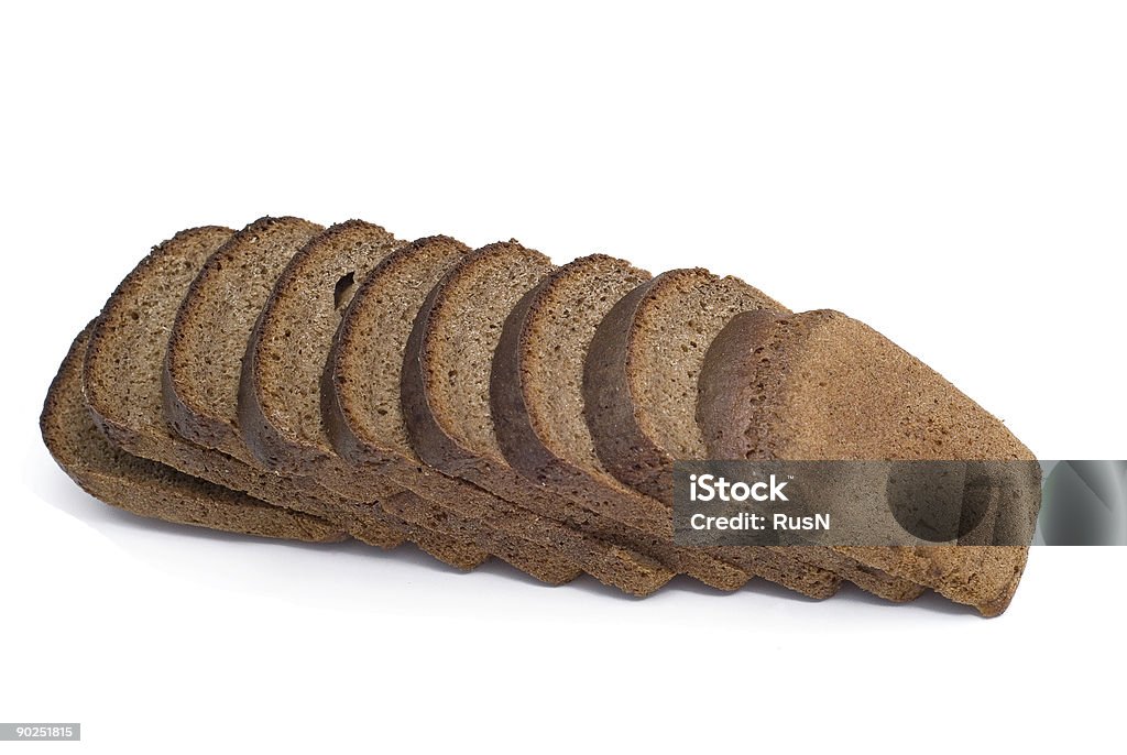 Brot auf Weiß - Lizenzfrei Bagel Stock-Foto