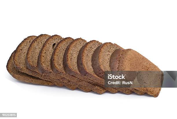 Brot Auf Weiß Stockfoto und mehr Bilder von Bagel - Bagel, Baguette, Braun