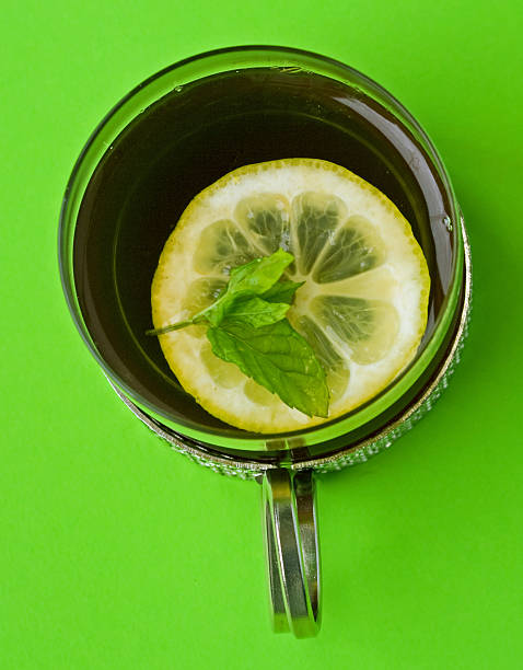 Lemon Tea stock photo