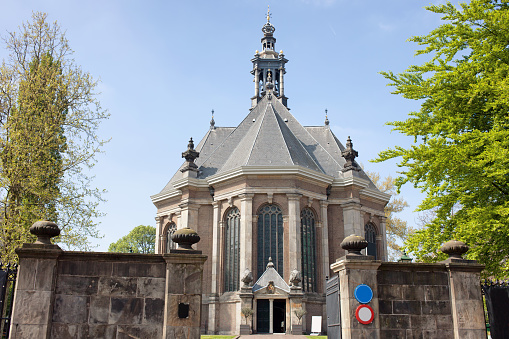 New Church (Nieuwe Kerk) from 17th century in The Hague (Den Haag).