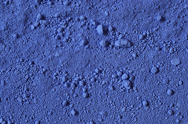 istock Blue pigment for grinding oil color 90252749