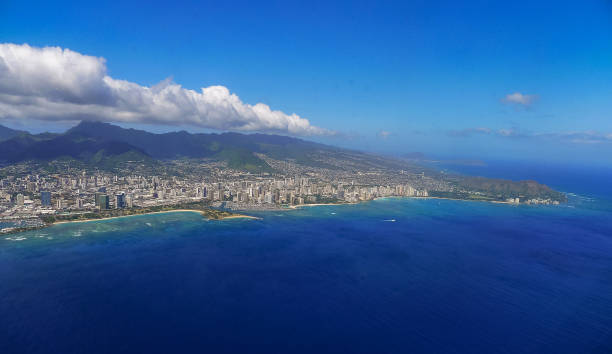 istock Honolulu and Diamond Head Aerial View 902538230
