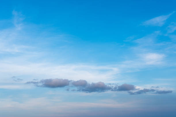 istock Cloud in the blue sky by airplane window view 902558736
