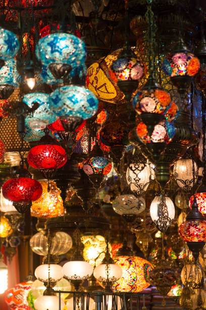 istock Ottoman mosaic chandeliers 902565112